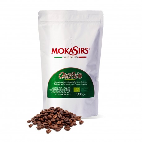 OROBIO MokaSirs Caffè in grani, 500g